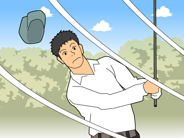 そっちじゃない!